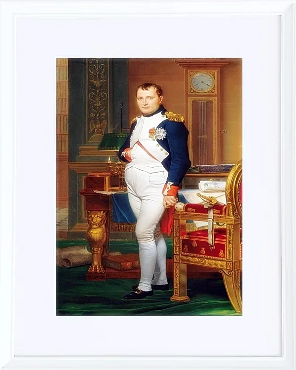 Der Kaiser Napoleon in seinem Arbeitszimmer in den Tuilerien – 1812