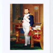 Der Kaiser Napoleon in seinem Arbeitszimmer in den Tuilerien – 1812