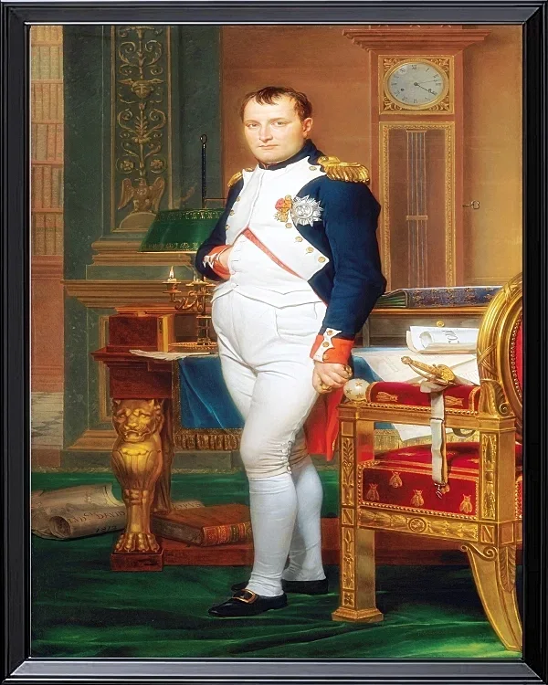 Der Kaiser Napoleon in seinem Arbeitszimmer in den Tuilerien – 1812