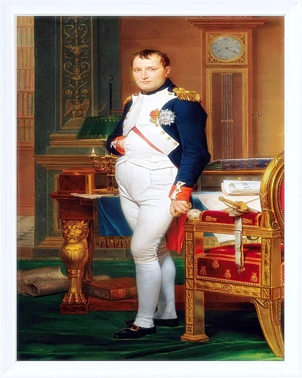 Der Kaiser Napoleon in seinem Arbeitszimmer in den Tuilerien – 1812