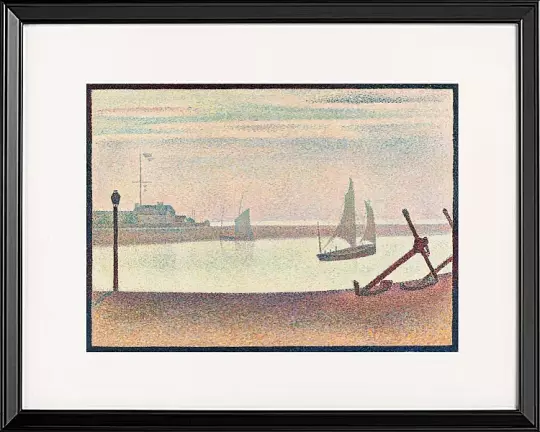 Der Kanal bei Gravelines, Abend – 1890