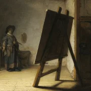 Der Künstler in seinem Atelier – 1628