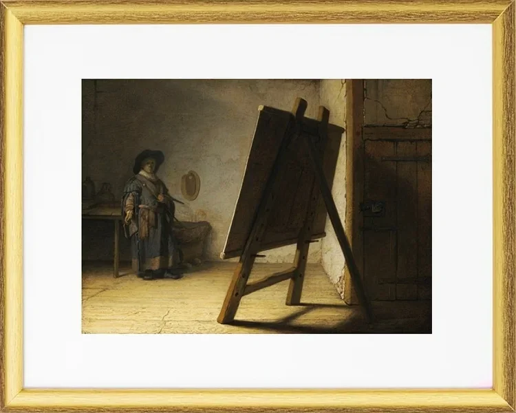 Der Künstler in seinem Atelier – 1628