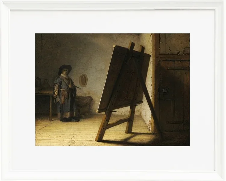 Der Künstler in seinem Atelier – 1628