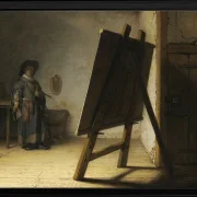 Der Künstler in seinem Atelier – 1628