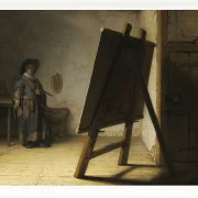 Der Künstler in seinem Atelier – 1628