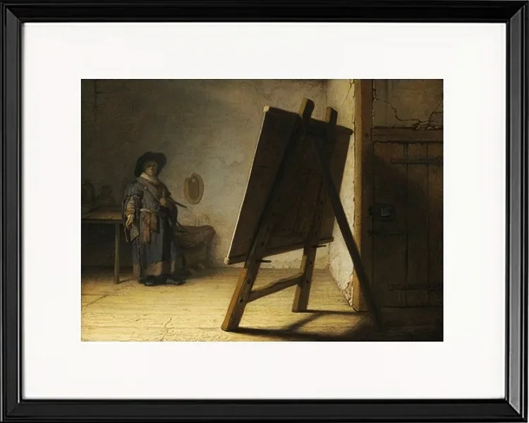 Der Künstler in seinem Atelier – 1628