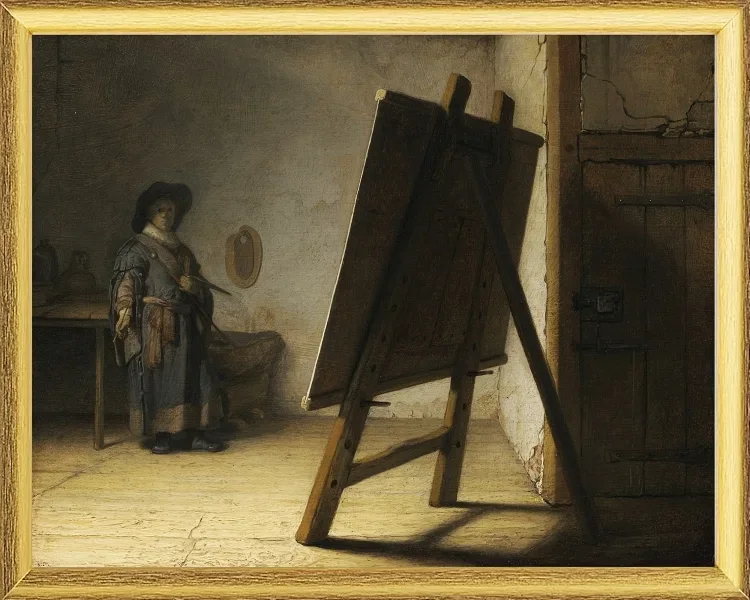 Der Künstler in seinem Atelier – 1628