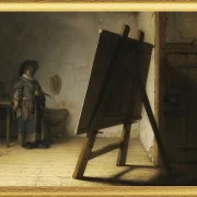 Der Künstler in seinem Atelier – 1628