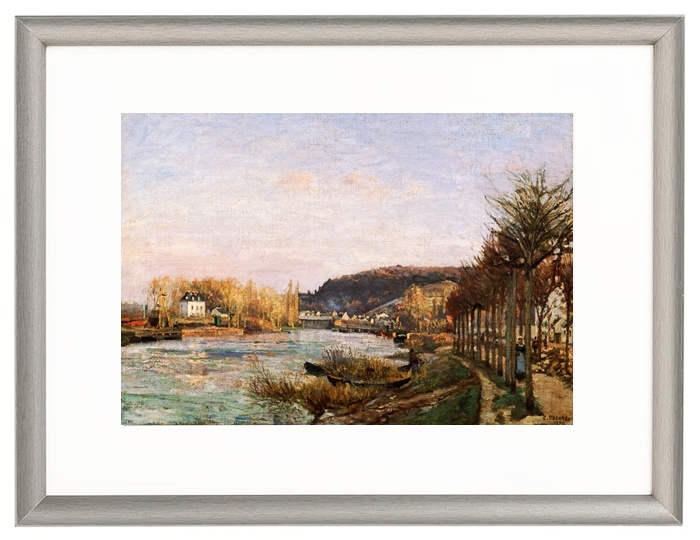 Die Seine bei Bougival – 1870