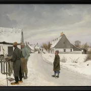 Der Maler im Dorf - 1897