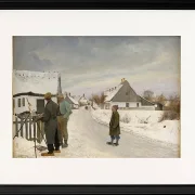 Der Maler im Dorf - 1897