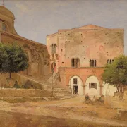 Markedspladsen i Priverno - 1838