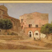 Markedspladsen i Priverno - 1838