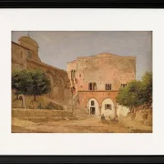 Markedspladsen i Priverno - 1838