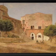 Markedspladsen i Priverno - 1838