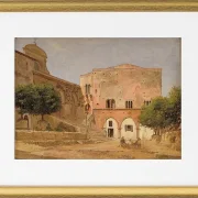 Markedspladsen i Priverno - 1838