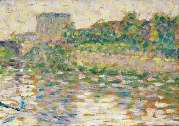 Die Seine bei Courbevoie – 1883