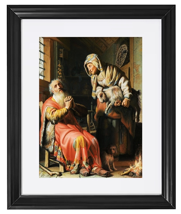 Tobit and Anna with the Kid - 1626