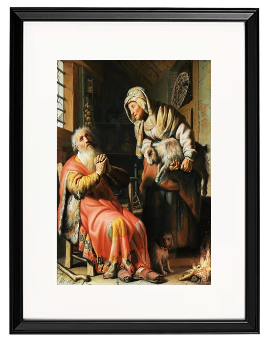 Tobit und Anna mit dem Kind – 1626