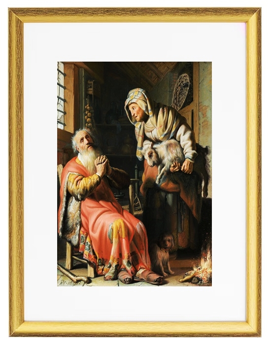 Tobit und Anna mit dem Kind – 1626