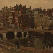 Der Rokin in Amsterdam - 1897