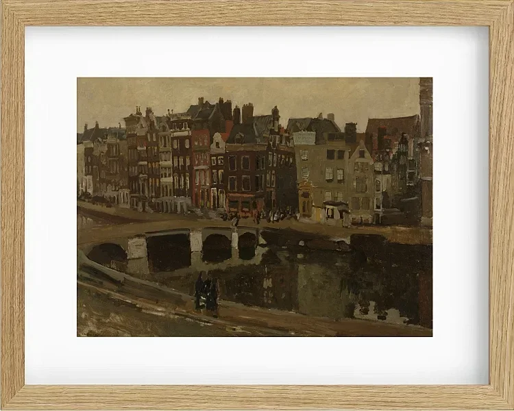 Der Rokin in Amsterdam - 1897