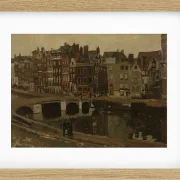 Der Rokin in Amsterdam - 1897