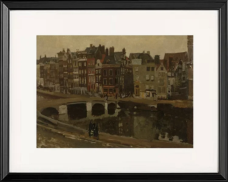 Der Rokin in Amsterdam - 1897