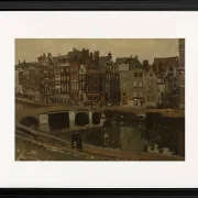 Der Rokin in Amsterdam - 1897