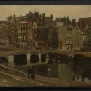 Der Rokin in Amsterdam - 1897