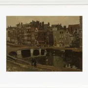 Der Rokin in Amsterdam - 1897