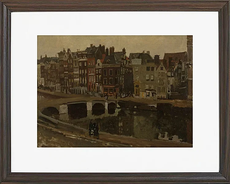 Der Rokin in Amsterdam - 1897