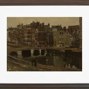 Der Rokin in Amsterdam - 1897