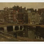 Der Rokin in Amsterdam - 1897