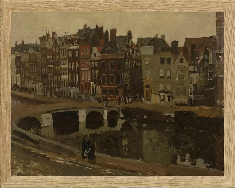 Der Rokin in Amsterdam - 1897