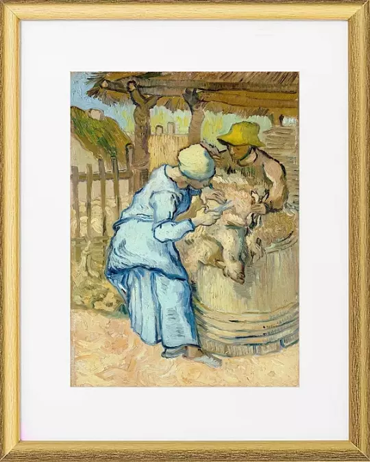 Der Schafscherer - 1888