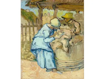 Der Schafscherer - 1888