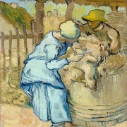 Der Schafscherer - 1888