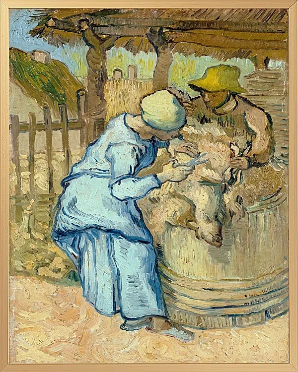 Der Schafscherer - 1888