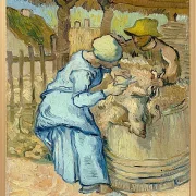 Der Schafscherer - 1888