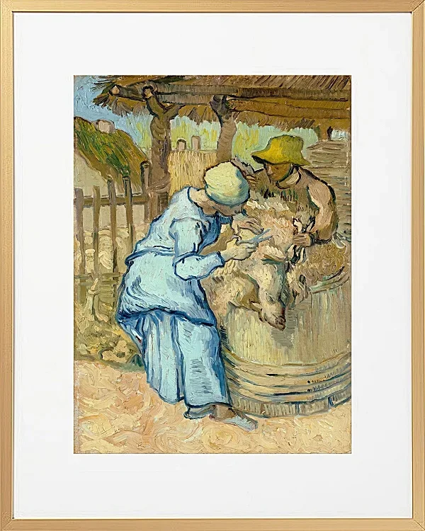 Der Schafscherer - 1888