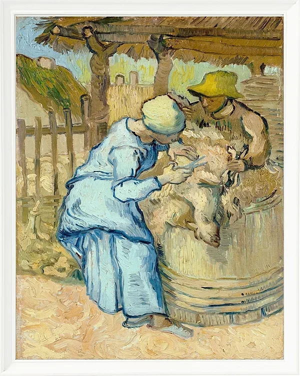 Der Schafscherer - 1888