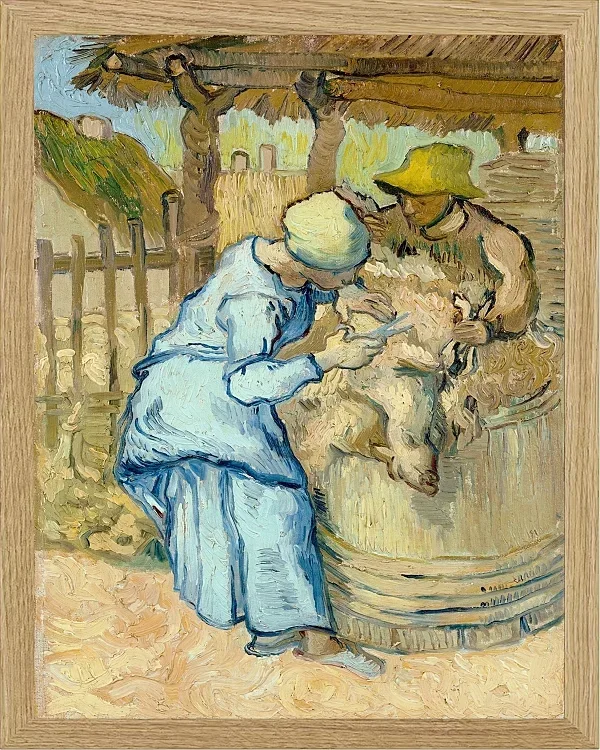 Der Schafscherer - 1888