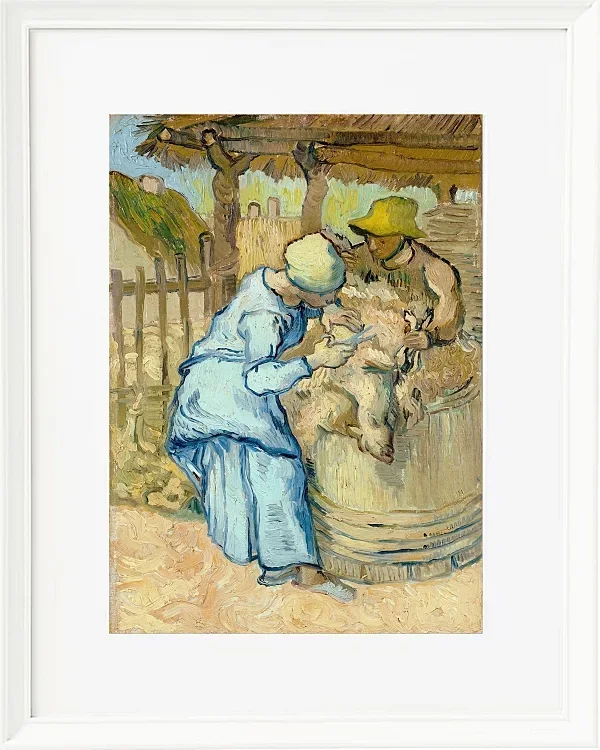 Der Schafscherer - 1888