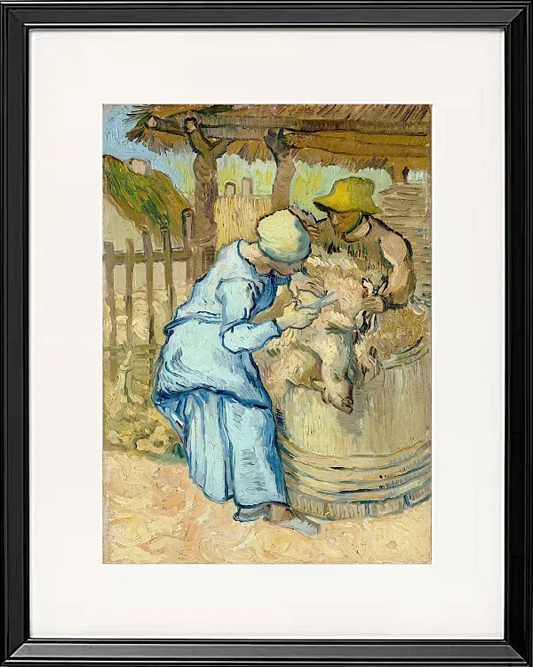 Der Schafscherer - 1888