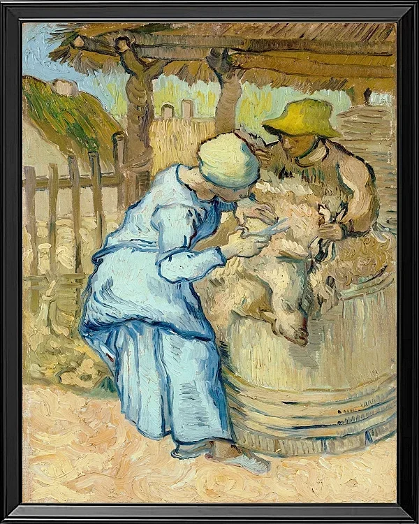 Der Schafscherer - 1888