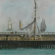 Der Steg von Boulogne sur Mer – 1868