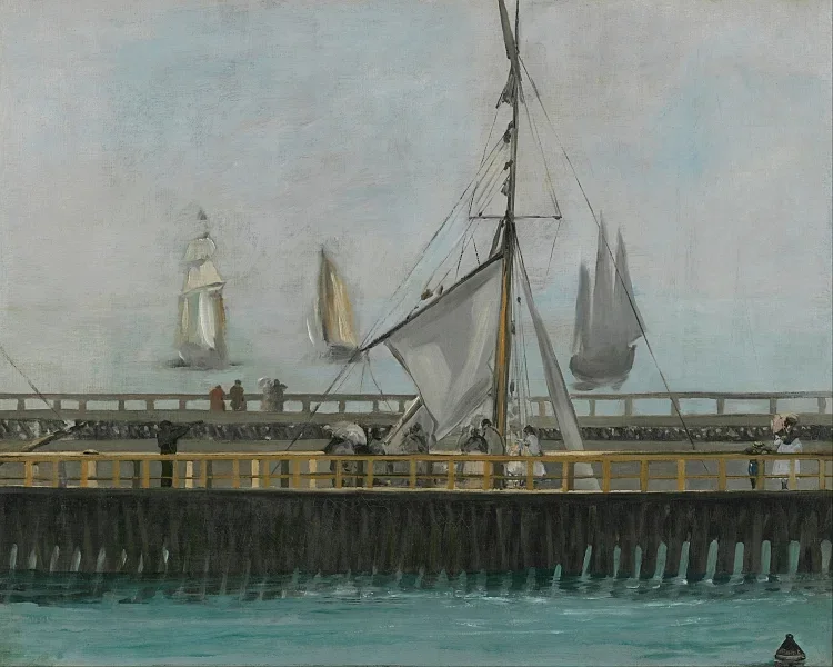 Der Steg von Boulogne sur Mer – 1868