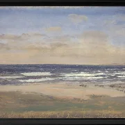 Der Strand von Rågeleje – 1842